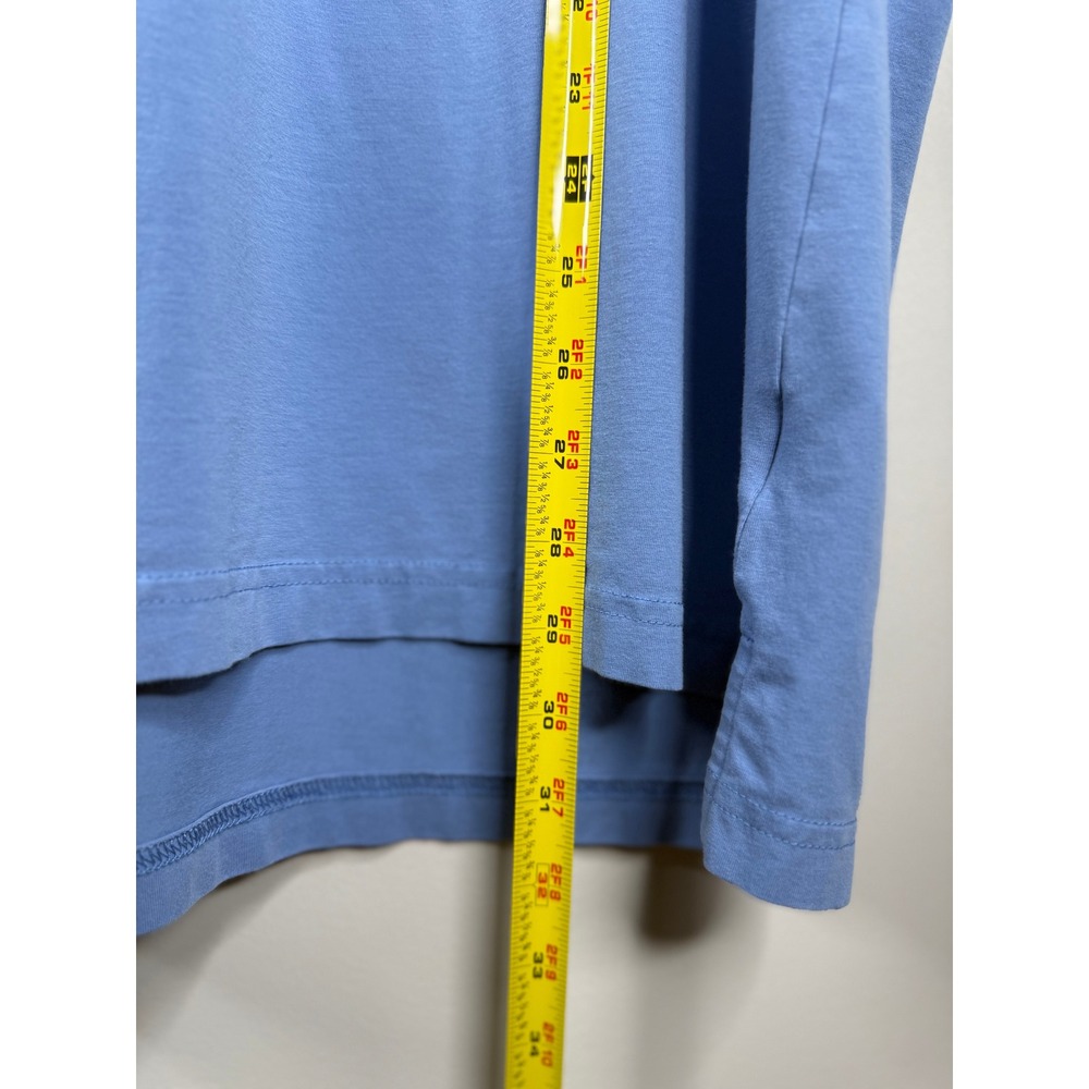 Peter Millar Mens XL Pocket Polo Shirt Blue Cotton Spandex Stretch Golf - Picture 6 of 10